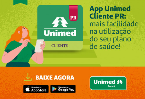 PROMED Baixe o aplicativo Unimed Cliente PR e acesse o cartão virtual