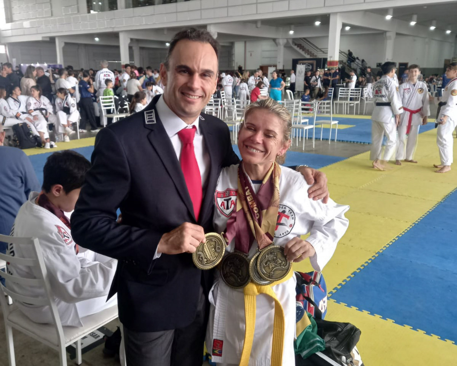 Pensionista Helena Colonhesi do Amaral conquistou torneios nacionais de  Taekwondo - Notícias - APMP